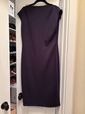 NWT Banana Republic Classic Sleeveless Sheath Dress in Navy